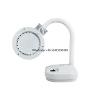 High Quality LED Table Lamp Small Acrylic Material 5/10 Times Magnifying Glass for Reading Electronic Repair Welding