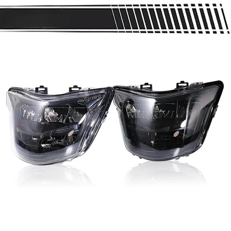 Suitable for Yamaha Y15ZR V1 Modified Smoked Headlights, Transparent Headlights, LED High and Low Beam Headlights