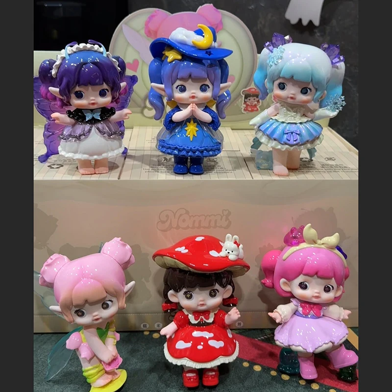 

Nommi Nuomi's Small World слепая коробка Mystery Box кукла ручная периферийная фигурка милая модель детские игрушки