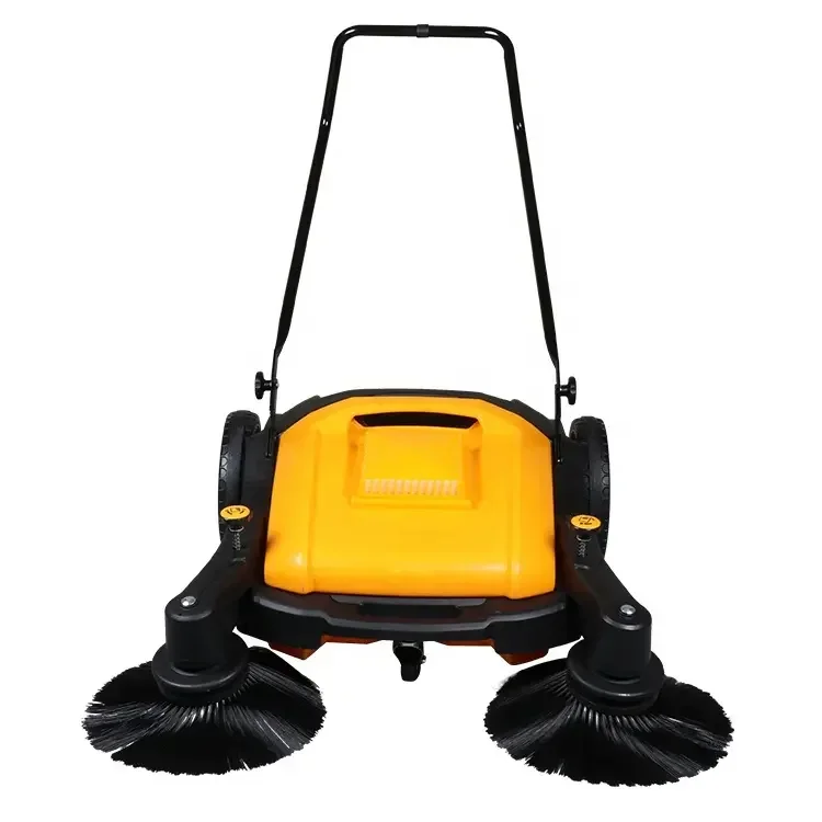Hand Push Industrial Floor Sweeper Small Cleaning Sweeping Machine for Workshop Warehouse Farm Property