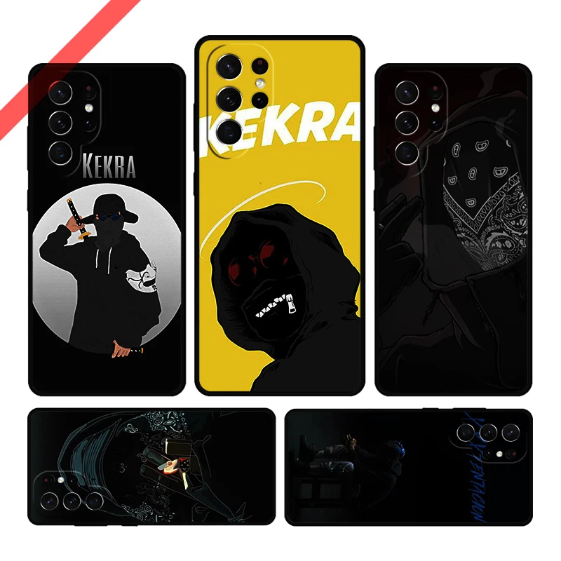 Модный крутой чехол kekra rapper для телефона Samsung Galaxy S20 FE S21 S10 S23 Plus S24 S22 Ultra Coque Note20 Note10 S9 S8, чехол