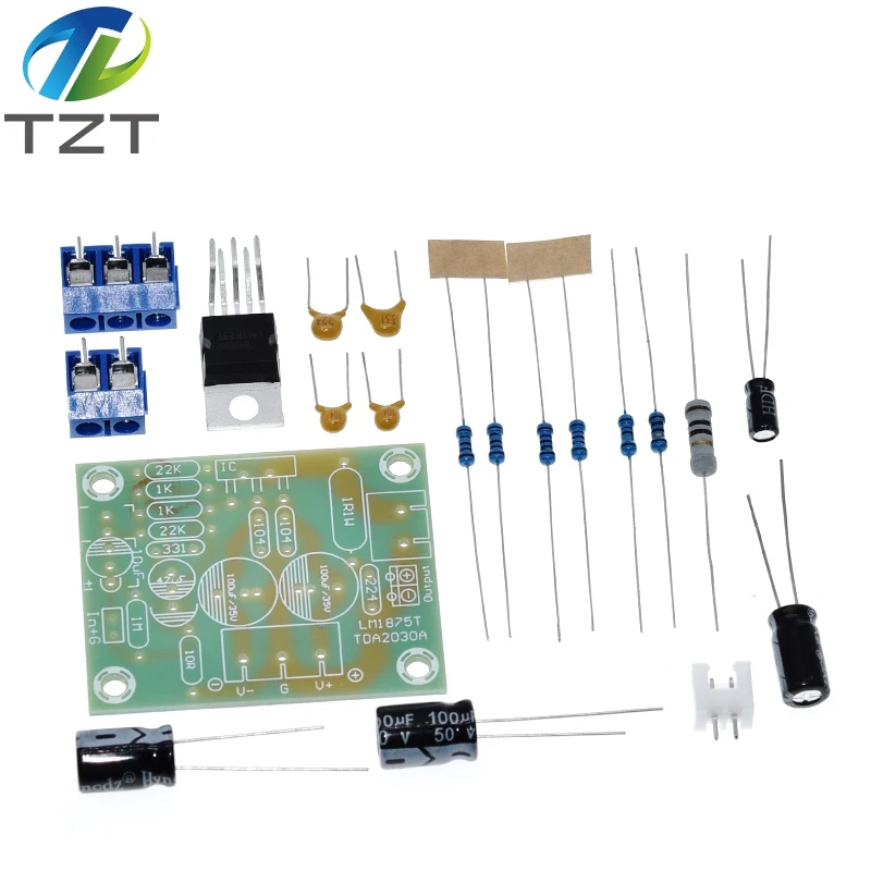 LM1875T mono boom level power 30W amplifier board speaker power amplifier PCB production DIY kit LM1875