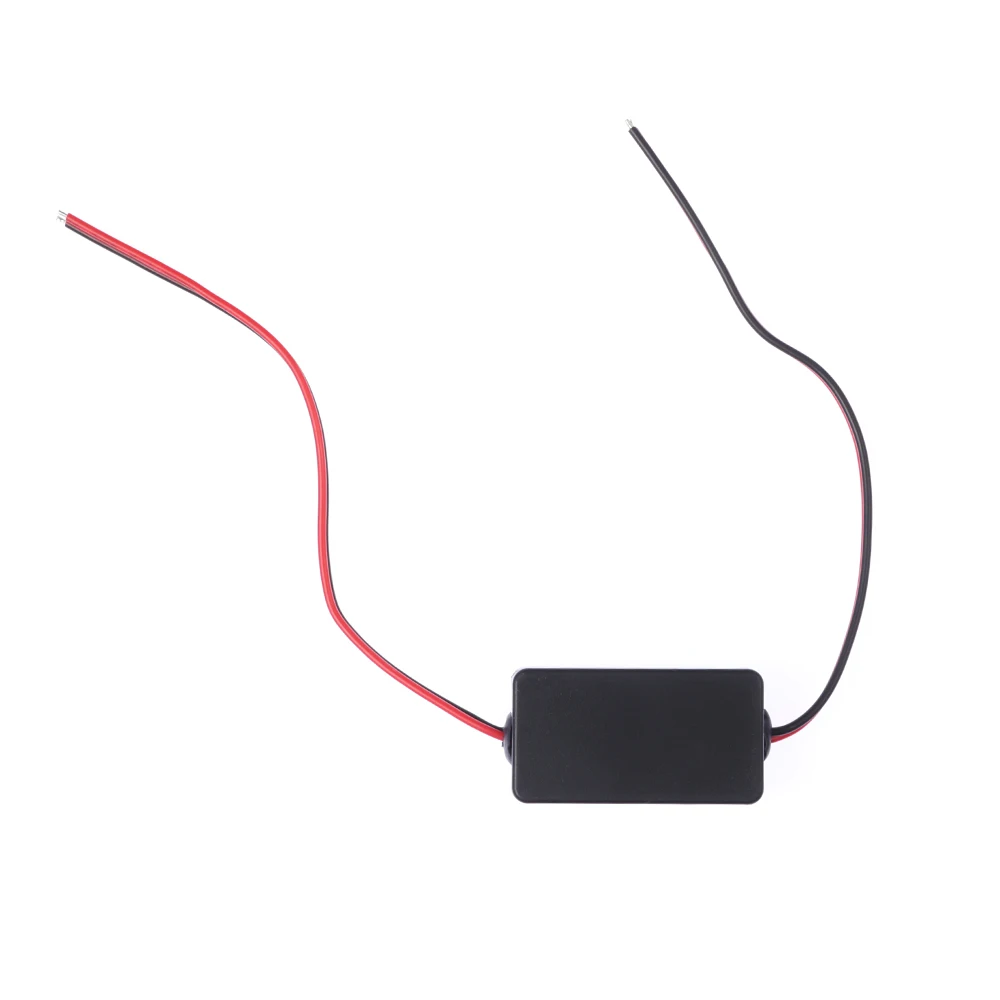 Auto Backup Camera for Car Rear View Rectifier Relay Capacitor Filter 12V DC Power