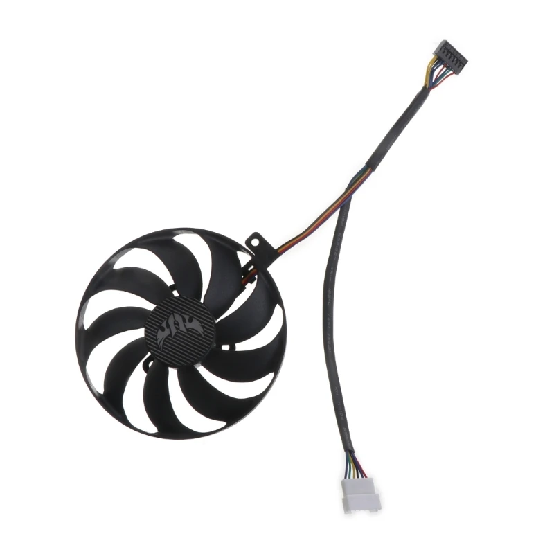 Dropship Graphics Card Cooling VGA Fan 4Pin 12V for ASUS Radeon 5700 XT 8GB TUF EVO image 2