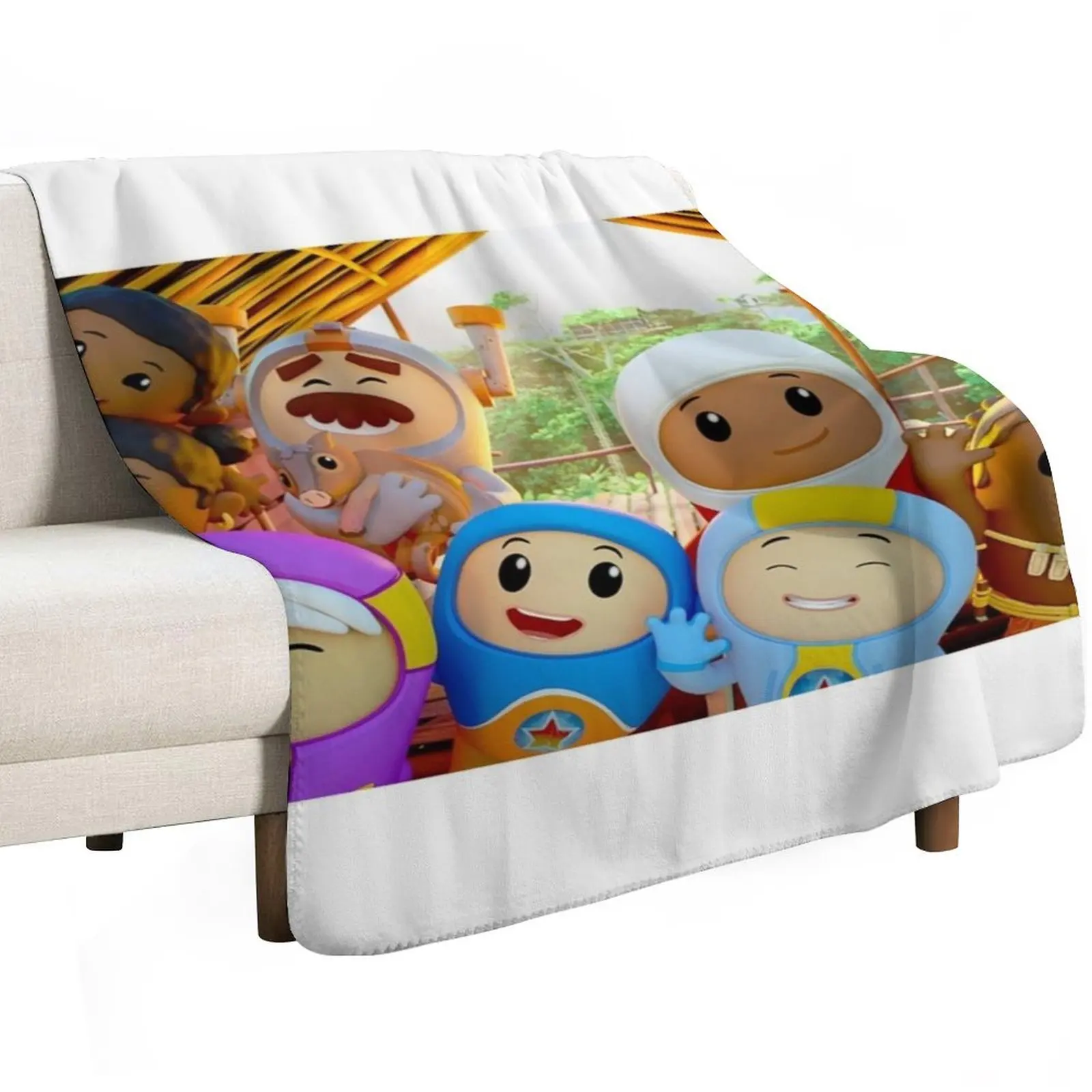 Go Jetters Throw Blanket Blankets For Sofas christmas gifts Sofa Throw Polar Heavy Quilt Blankets