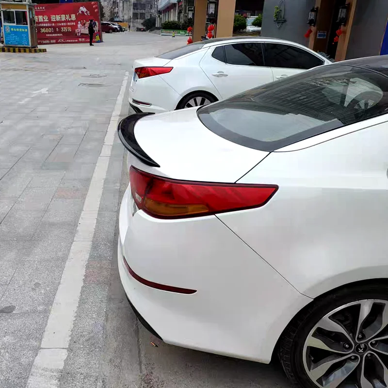 Per KIA K5 Optima Spoiler 2014 2015 materiale ABS di alta qualità auto ala posteriore Primer colore Spoiler posteriore