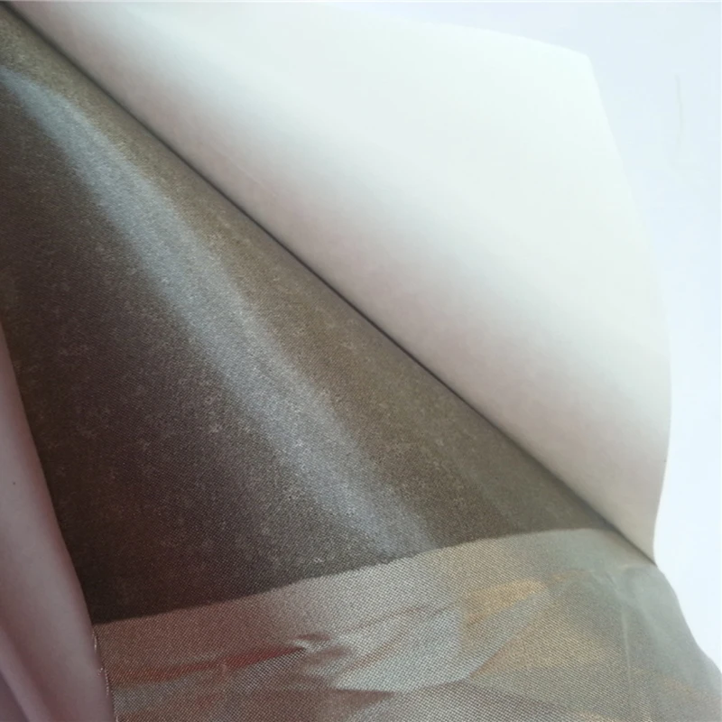 Rolled-up High Viscosity EMF Reducing Faraday Copper Sticker for Wallpaper Blocking WIFI RFID EMI Anti-radiation Fabric