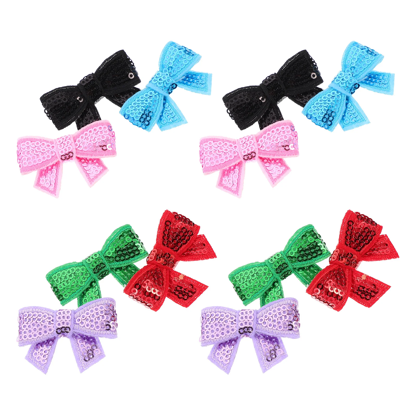 

12pcs Mini Bows Bowtie Craft Embellishment High Quality Material Durable DIY Accessories Hair Projects Elegant Fabric