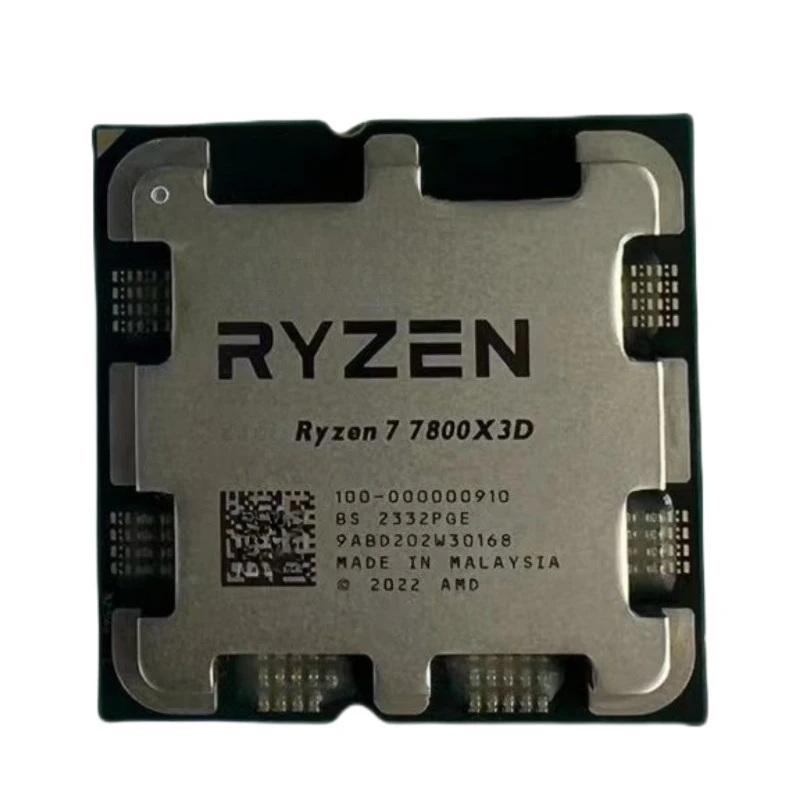 For R7 7800X3D 8 Core 16 Threads, Processor, Computer CPU