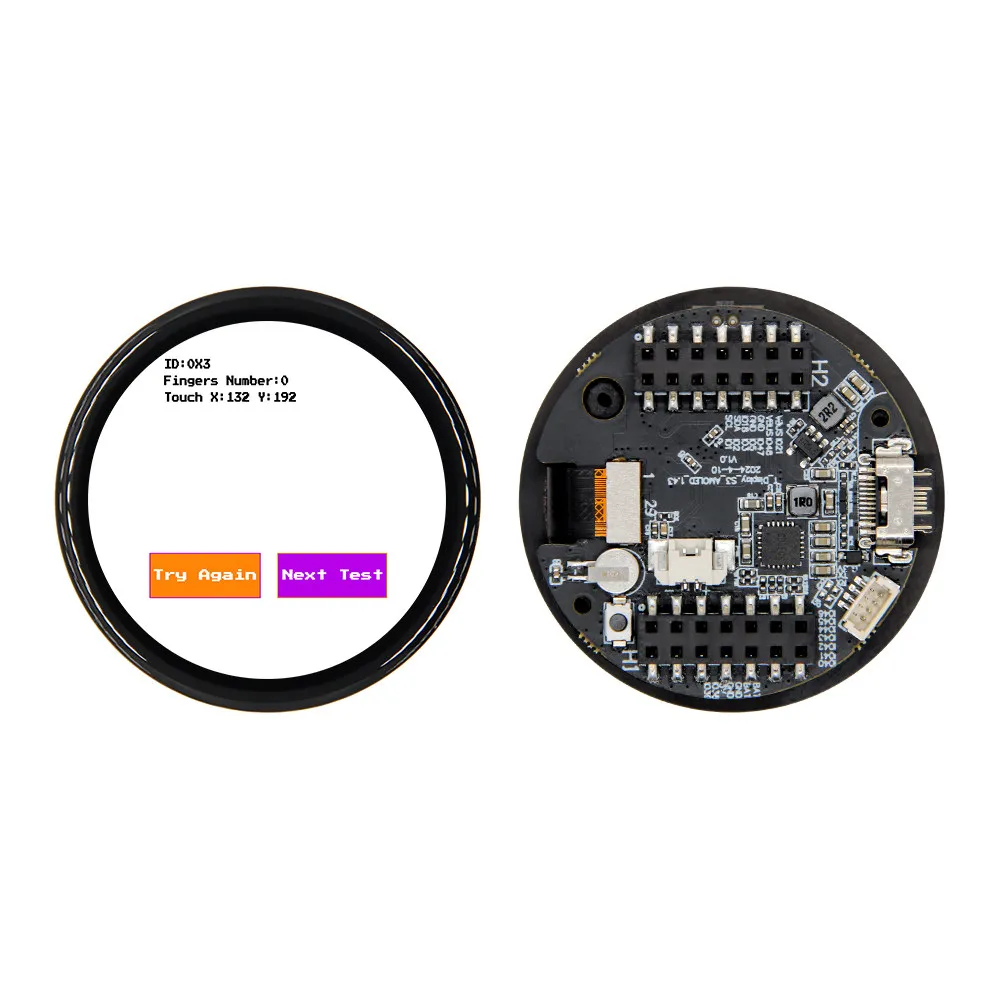 LILYGO® T-Display-S3 ESP32-S3 1.43-inch AMOLED Development Board WiFi Bluetooth Wireless Module Flash 16MB PSRAM 8MB For Arduino