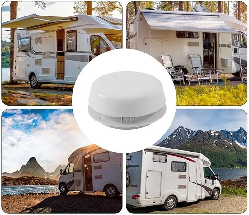 

1PC RV Mushroom Head Air Outlet RV Roof Ventilation Cover RV Hood Ventilation Cover RV Accessories Easy Installation