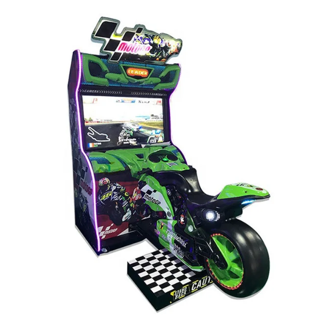 Motorbike Coin Operated Amusement Moto Simulator Arcade Games Adults Drive Motorcycle Car Racing Game Machine