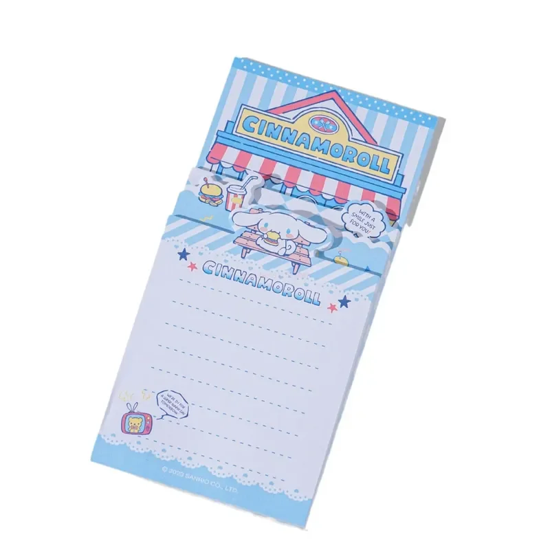 Sanrio Cartoon Cute Series Memo Paper Kuromi Mymelody Student Office Supplies Memo Paper