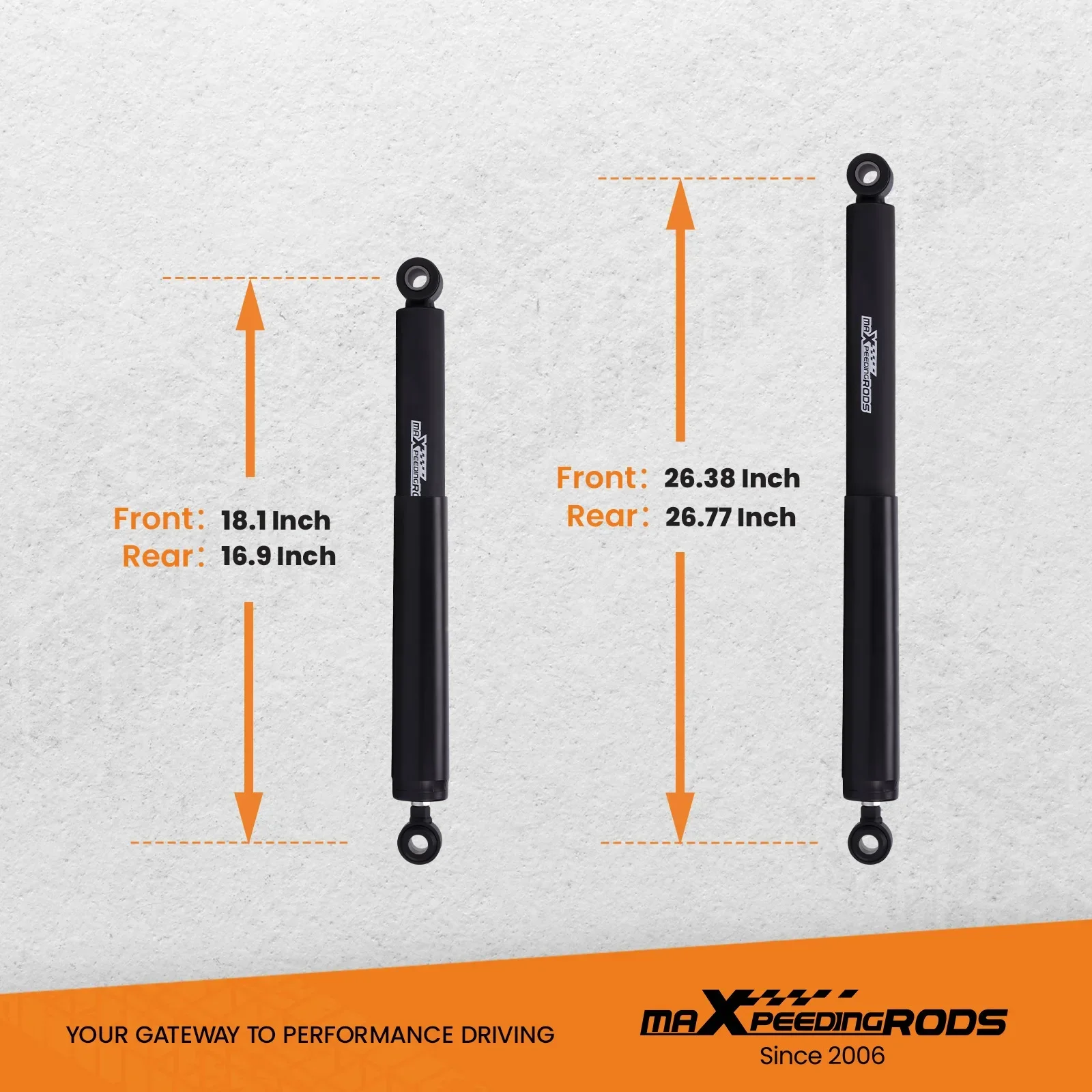 Kit de elevação de 2 polegadas, molas helicoidal + choques para Nissan Patrol GQ Y60 GU Y61 1988-UP