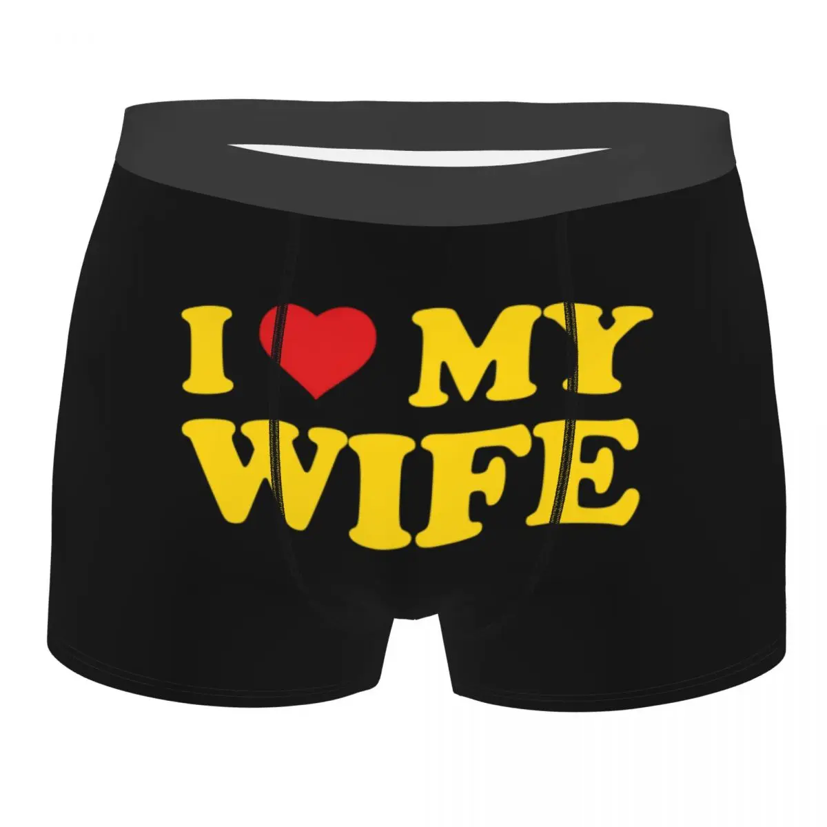

Custom I Love My Wife Boxers Shorts Men Briefs Underwear Cool Underpants