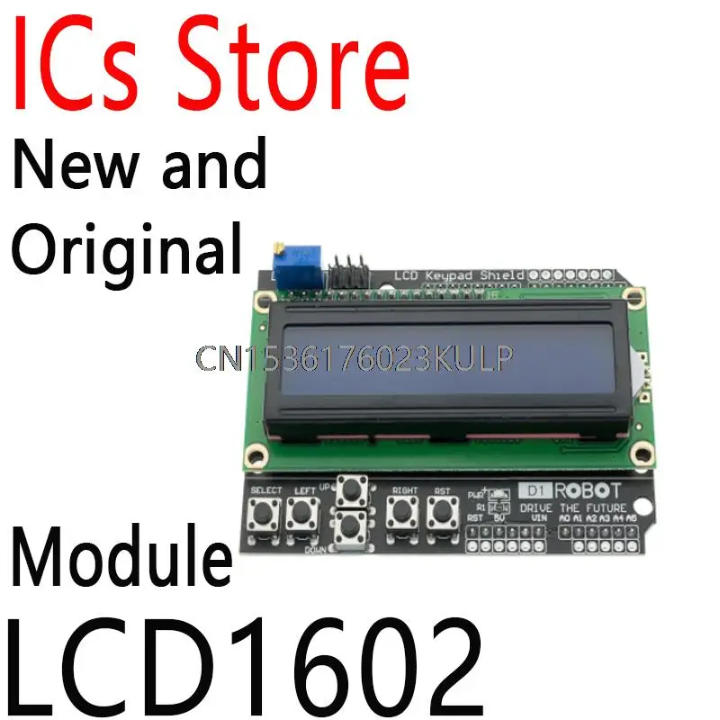 1PCS New And Original LCD Klawiatura Tarcza Wyswietlacz LCD 1602 Modul Niebieski Ekran Dla Arduino Module LCD1602