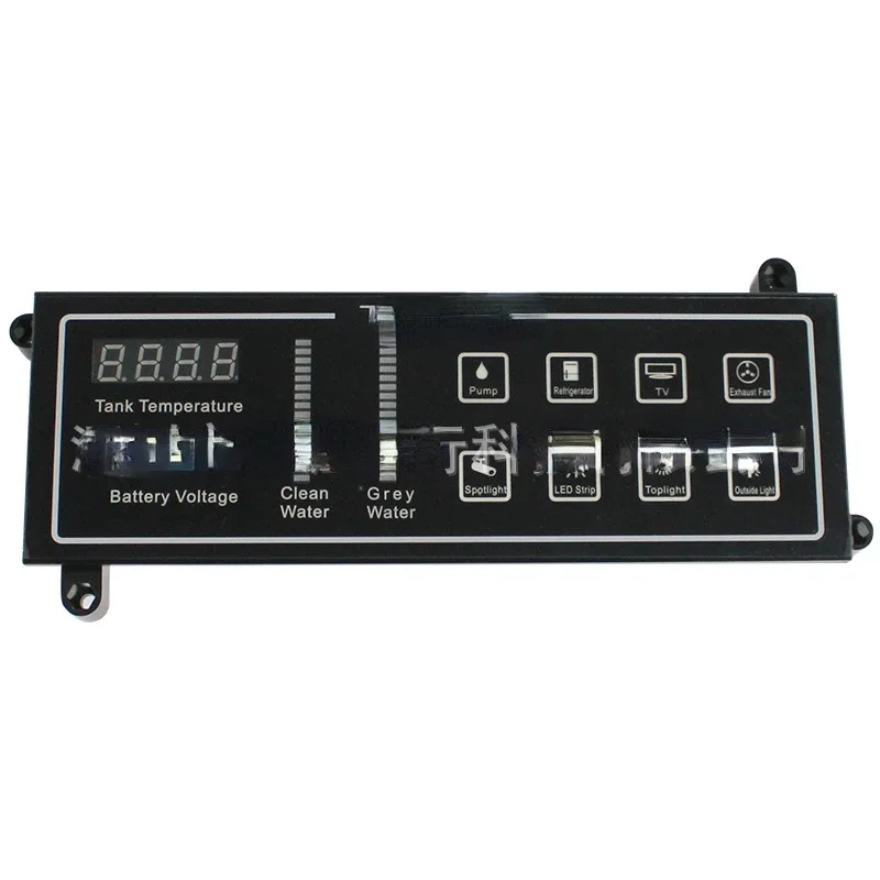 RV Switch Management System 8-Way Switch with Water Level Water Temperature Voltage Display