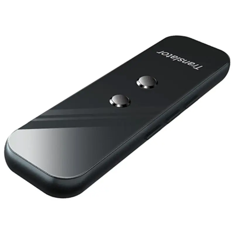 DT!~D203 HOT-Portable 137 Languages Smart Instant Voice Text APP Photograph Translaty Language,Black