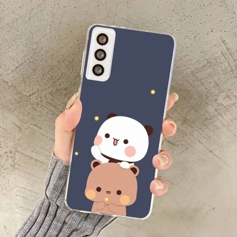 Custodia per telefono Bubududu Panda per Samsung S21 A10 per Redmi Note 7 9 per Huawei P30Pro Honor 8X 10i cover