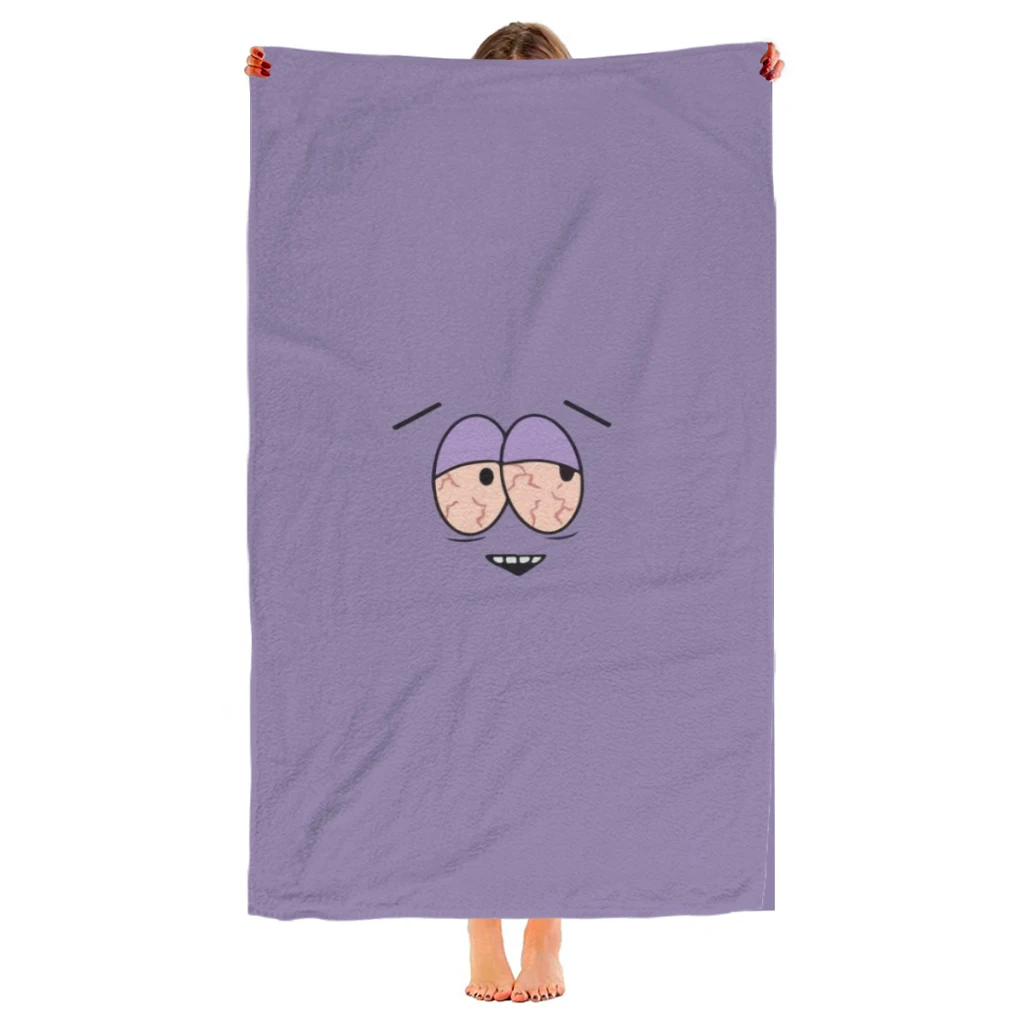 Microfiber Beach Towel South Park Toallin Print Quick Dry Sandless Beach Blanket Soft Comfortable for Men Women