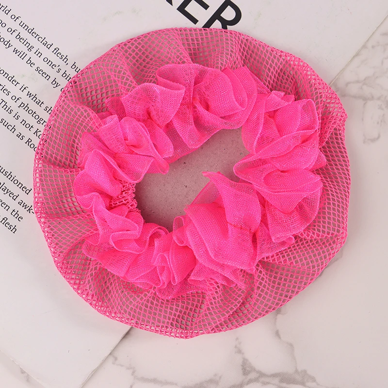 Chignon Net Hairnet Headwear Ballet Disk Hair Snood Nets For Wigs Invisible Dancing Sporting Hair Net Hair Accessories