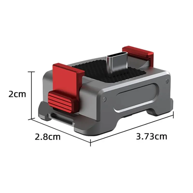 T36C Quick Release Dual Interface Magnetische Ladestation Für DJI OSMO POCKET3 - 1/4 Gewinde Adapter