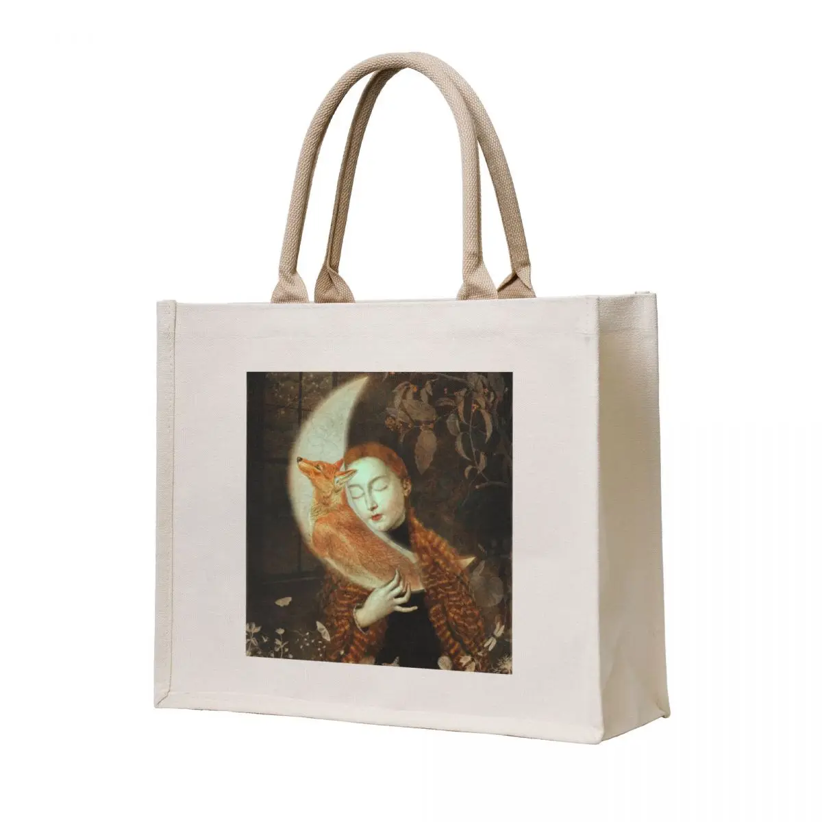 

The Crescent Animals Tote Bag eco pack hand bag ladies shoping bag
