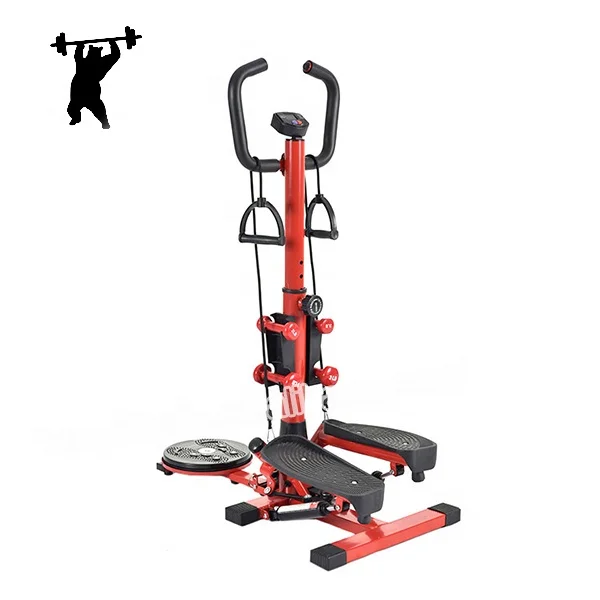

Aerobic Training Multifunctional Mini Pedal Fitness Stepper With Resistance Band