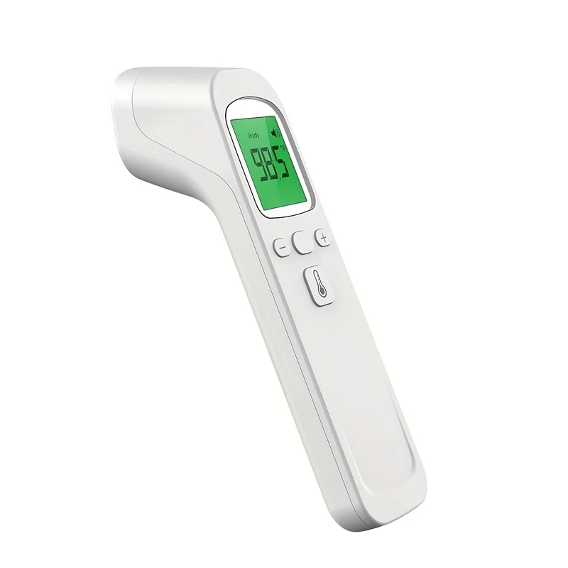 Thermometer Three-color Backlit Display Forehead Thermometer Digital Display Infrared Body Thermometer/Finger Pulse Oximeter