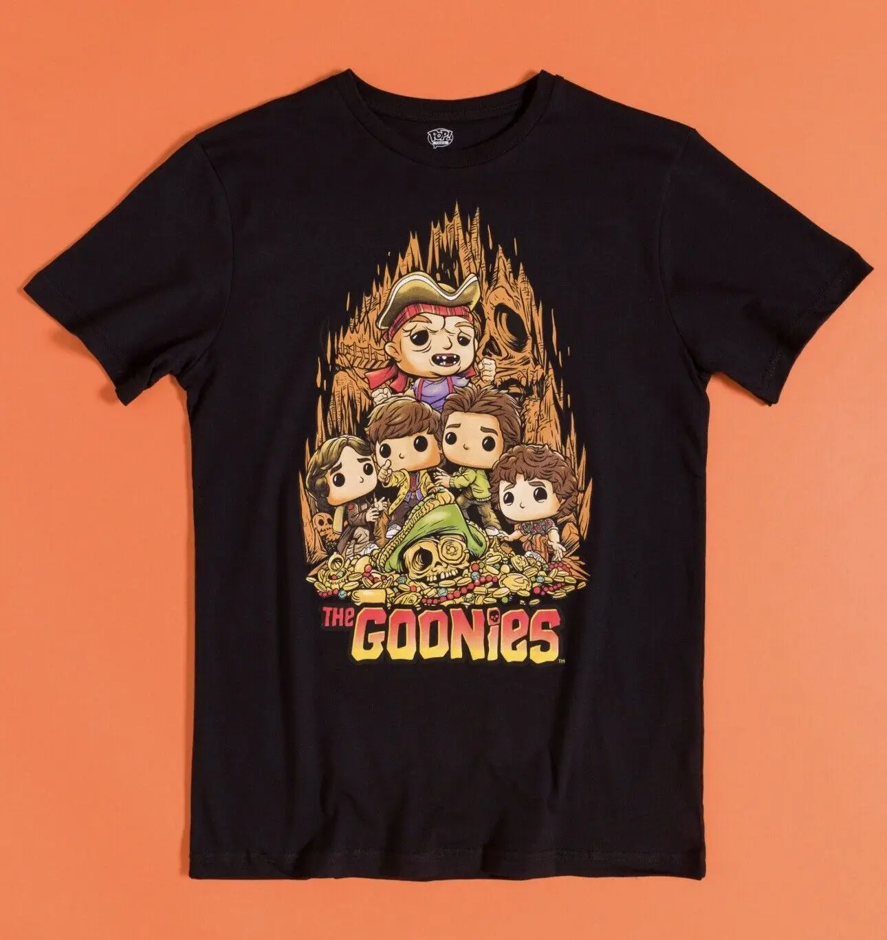 Funko Pop T Shirt The Goonies Group Black Size L Large