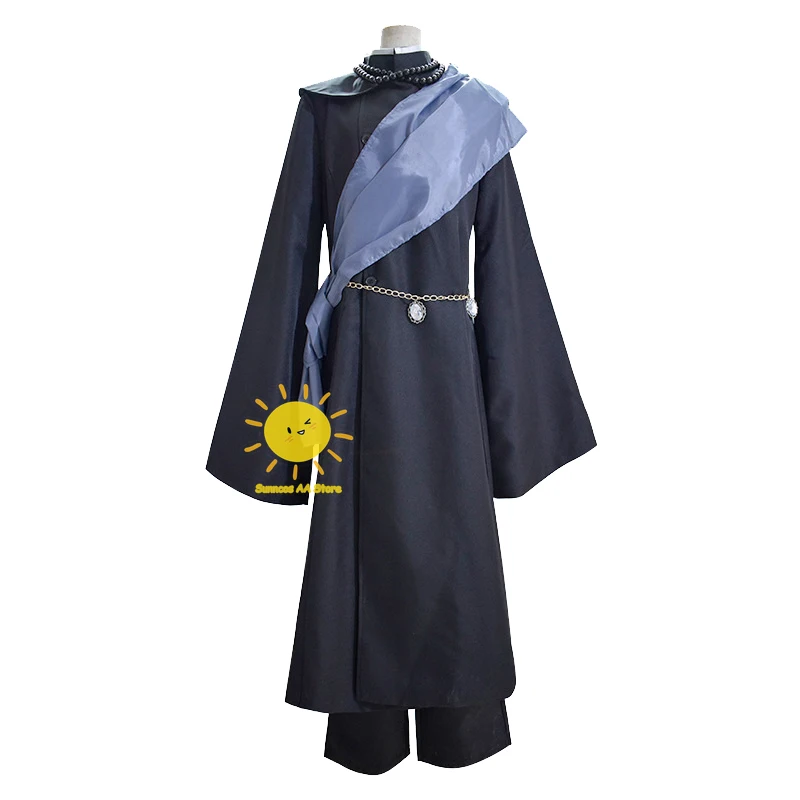 Under Taker Black Butler Cosplay Costumes, Anime Cosplay Costumes, Écharpe, Perles de Prière, ixd'Halloween, Hommes Adultes