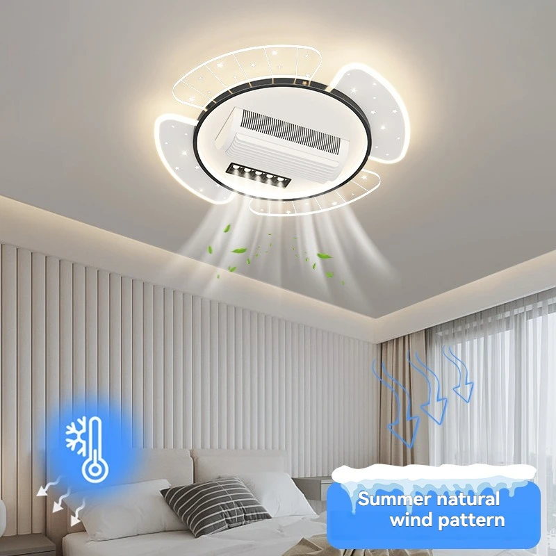 غير مرئية الخالية من الشفرة Led مروحة السقف ضوء التحكم عن بعد مروحة السقف مصباح لغرفة المعيشة غرفة نوم مصابيح داخلية
