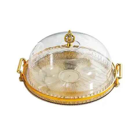 Cake Tray Vanity Tray Dried Nuts Tray Serving Tray Dessert Plate for Buffet Supermarket Supplies Birthday Presents Activities