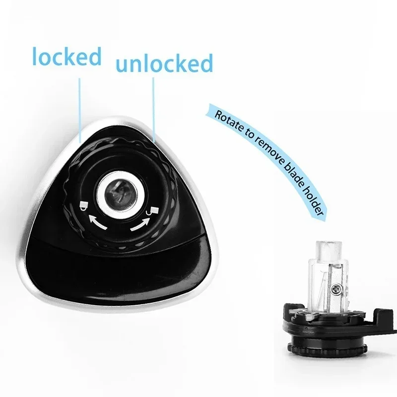 Apontador de lápis automático elétrico automático, toque interruptor, lápis de 6-8mm, papelaria coreana presente, material escolar e de escritório