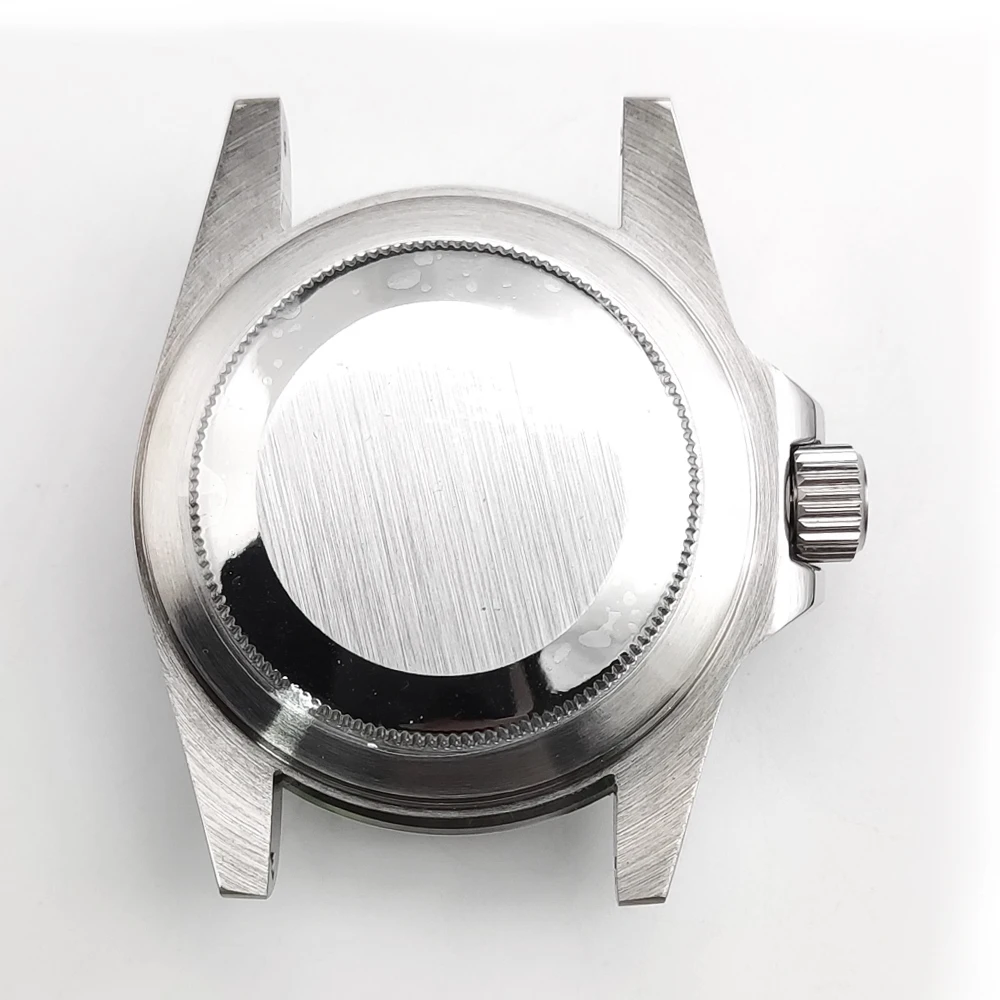 Caja de reloj de alta calidad de 39,5mm, piezas de reloj para hombre compatibles con caja de movimiento NH35/36, pulsera, accesorios de caja de acero inoxidable