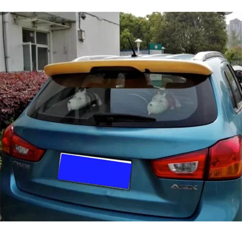 Für Mitsubishi ASX 2013-2022 Jahr Dach Spoiler WING Auto Stamm Hinten Schwanz Lip Body Kit, ABS Kunststoff