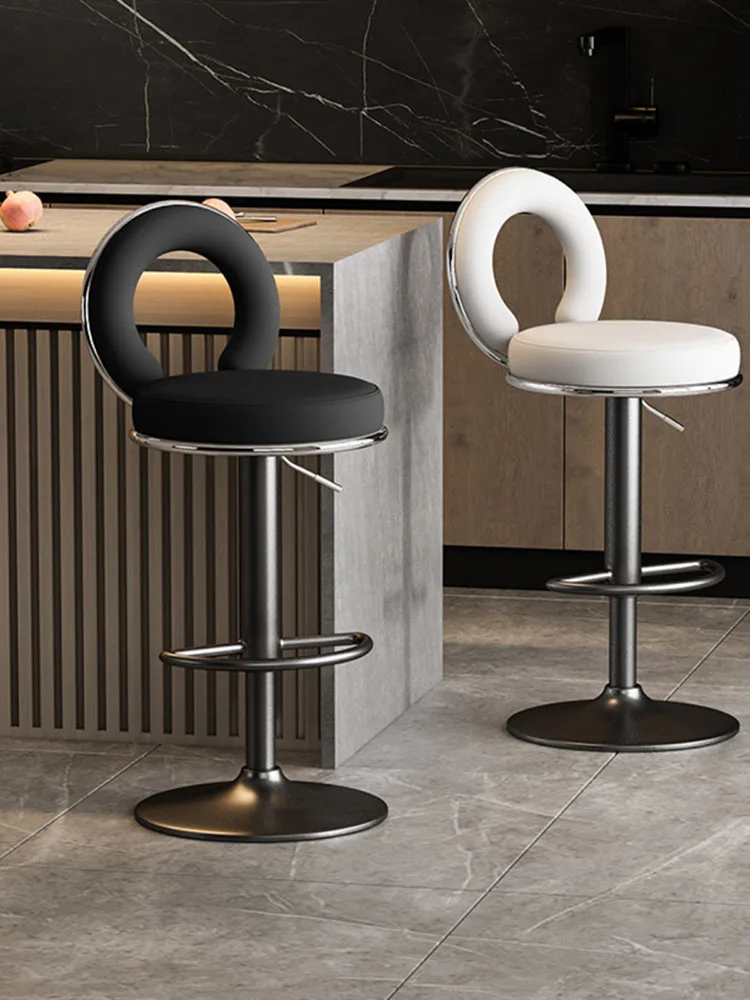 Home Furniture Bar Stools,High Footed Stools,Lifting Backrest Chairs,Front Desk Bar Stools,Rotating Commercial High Stools