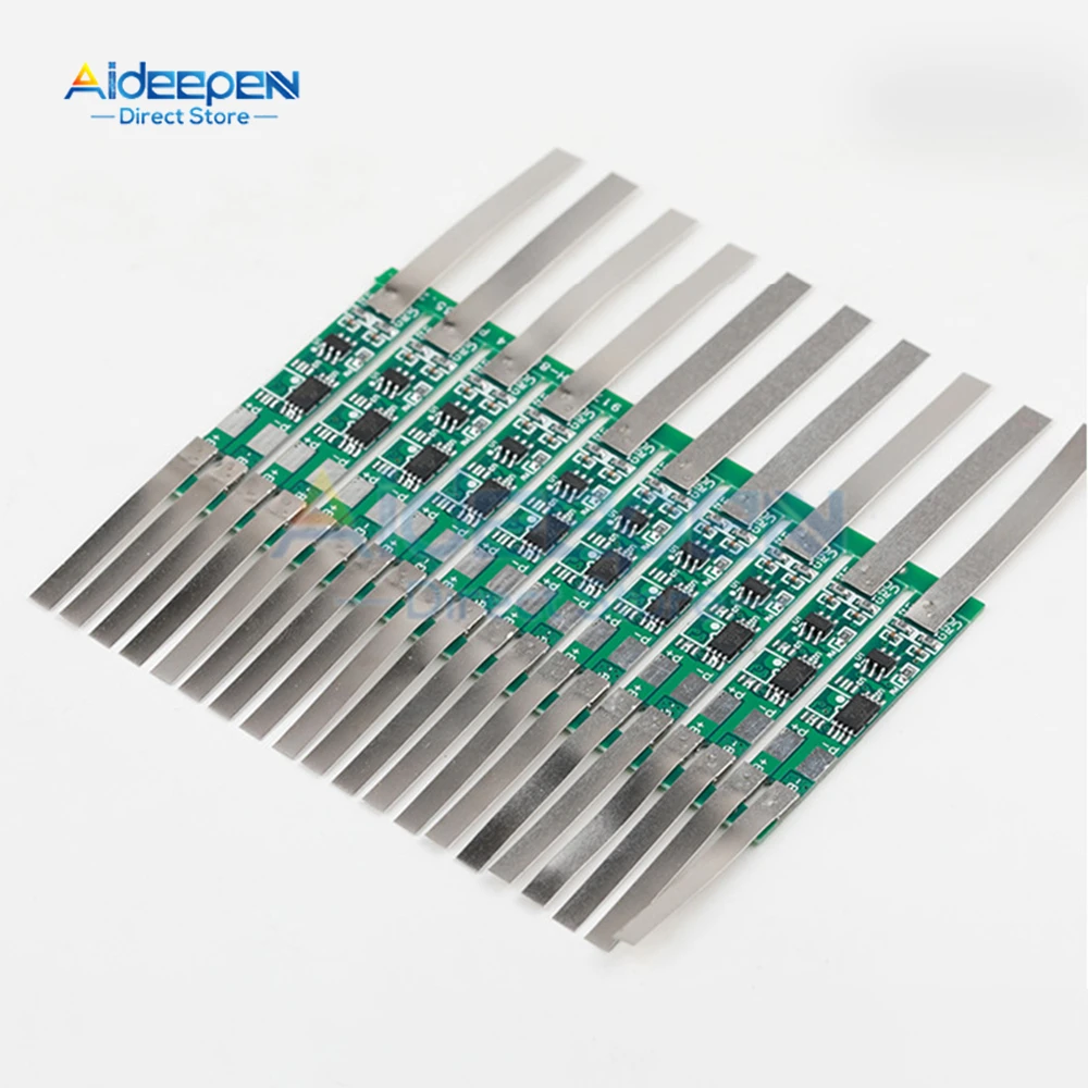 10Pcs 18650 7.4V 2A 3A 4.5A 6A 7.5A 9A Lithium Battery Short Circuit Treasure Charging Protection Board Module 2S Of 7.4VCurrent