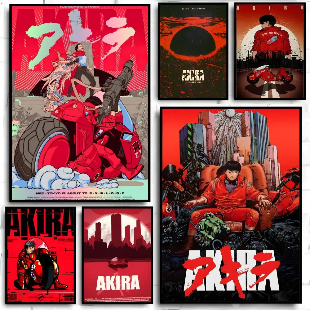 Anime Akira Poster Poster decorative paintings, wall hangings for study living room, personalized home