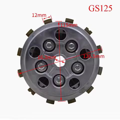 Motorcycle Clutch Center Complete For Haojue Suzuki Lifan Loncin Dayang QJmotor HJ125K GN125-H-F GZ125 GS125 Engine Clutch Gear