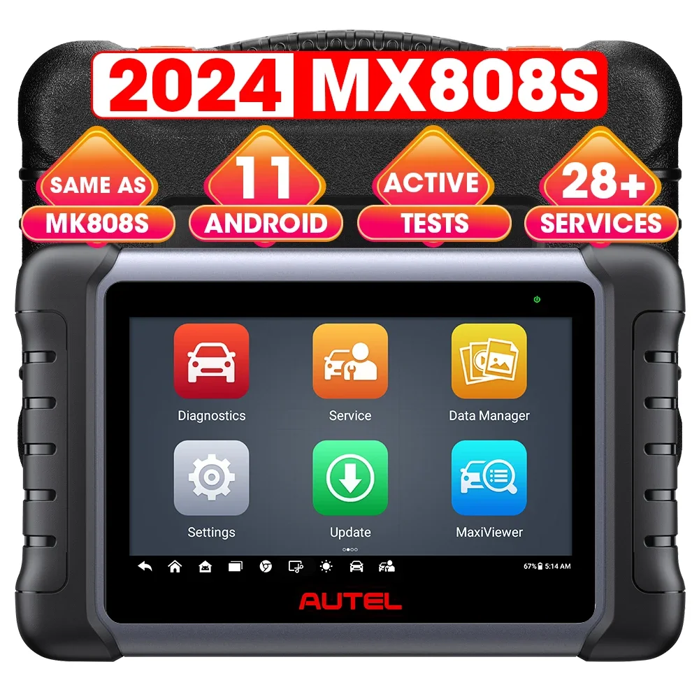 

Autel MaxiCheck MX808S mk 808 bt mk 808ts от maxicom mk808ts OBD2 все системы с двунаправленным диагностическим сканером