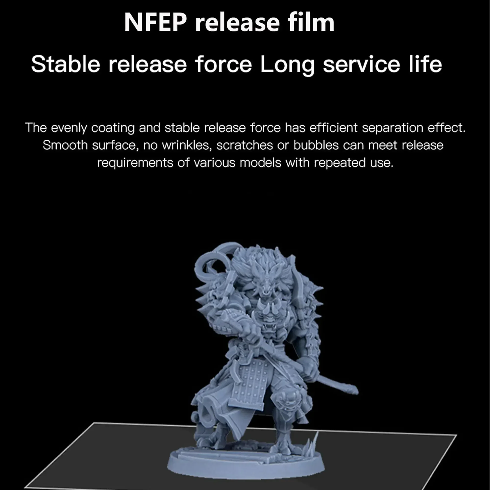 

Vonxion 5Pcs NFEP Release Film 315x220x0.127mm For ANYCUBIC Photon M3 Premium ELEGOO Saturn 4 Ultra Creality Phrozen Series