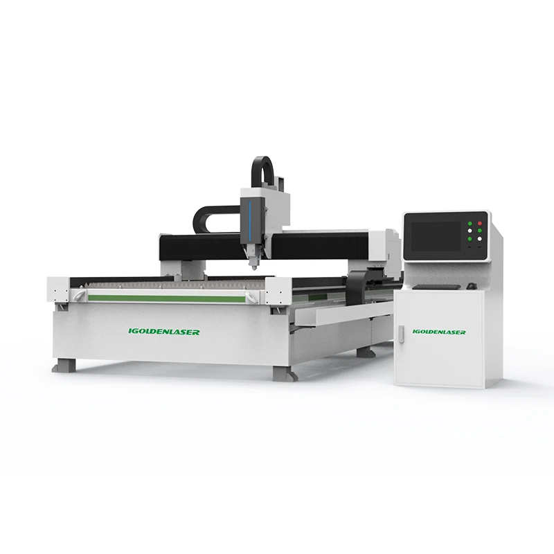 The 3015 CNC fiber laser cutting machine is great for cutting steel plates with tricky patterns and has CE certification.