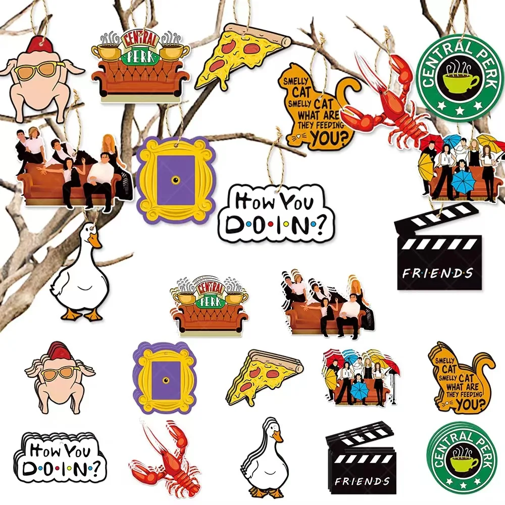 

24 шт. тематические подвесные украшения для друзей