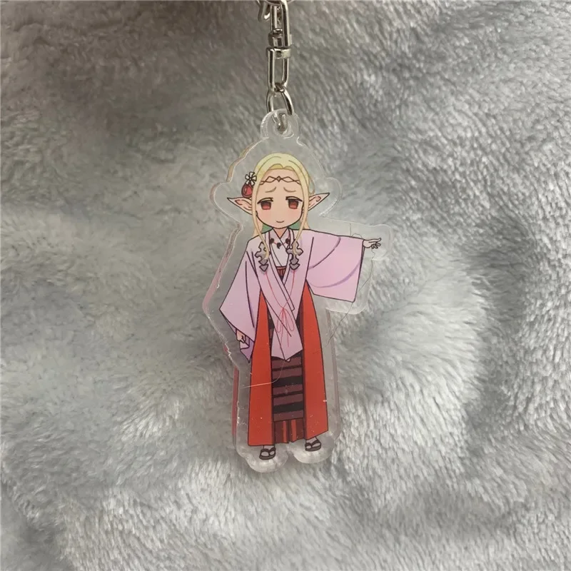 Anime Keychain Elda Koganei Koito Acrylic Keyring strap Figure Hanging Accessories 6cm