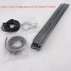 Voron Trident 250mm,300mm  350m Size Clicky-Clack Fridge Door Kit with panels(Optional) for  Clicky Clack Door 3D Printer Parts