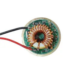 32mm 5 Modes High Power LED Driver Input DC 7-15V Output DC6V 4-4.8A Used with MTG XHP70 6V LED Lighting Emitter Diode Chip