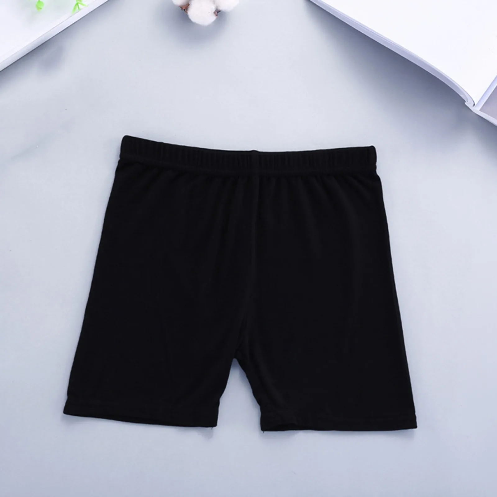 

Daily Pants 2025 Infant Girl Solid Color Elastic Waist Shorts 4y Toddler Girls Casual Exercise Pants For Summer Hot Selling