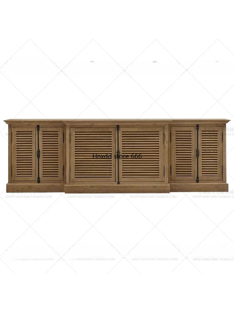 French blinds TV cabinet