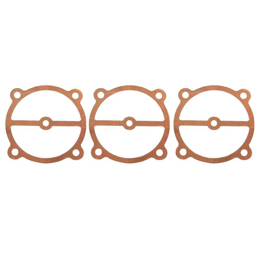 Guarnizioni Rondelle Piastra valvola 3 pezzi per compressore d'aria per testata aria 47 Tipo 51 Tipo 95 Tipo Rame Pratico